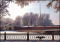 the Peter and Paul Fortress 